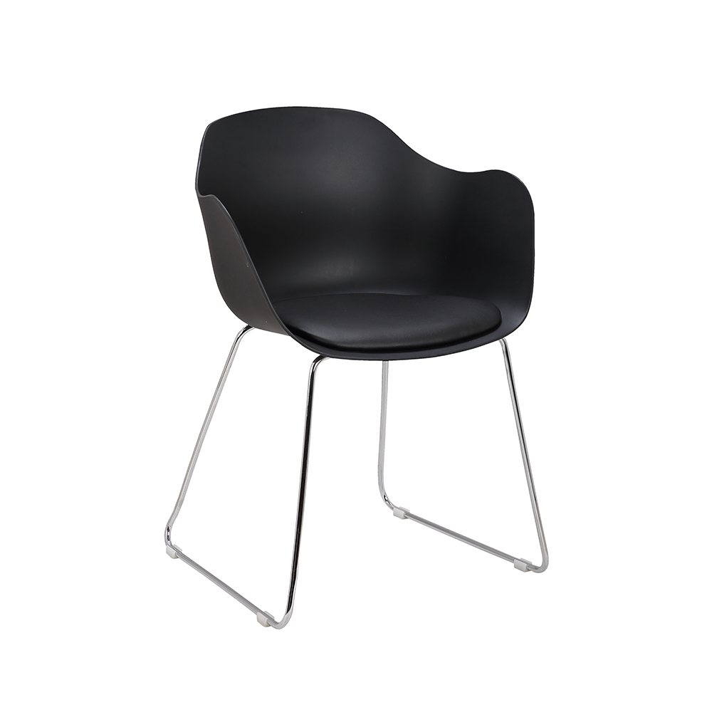 ZY-9028 PU leather or fabric dining chair