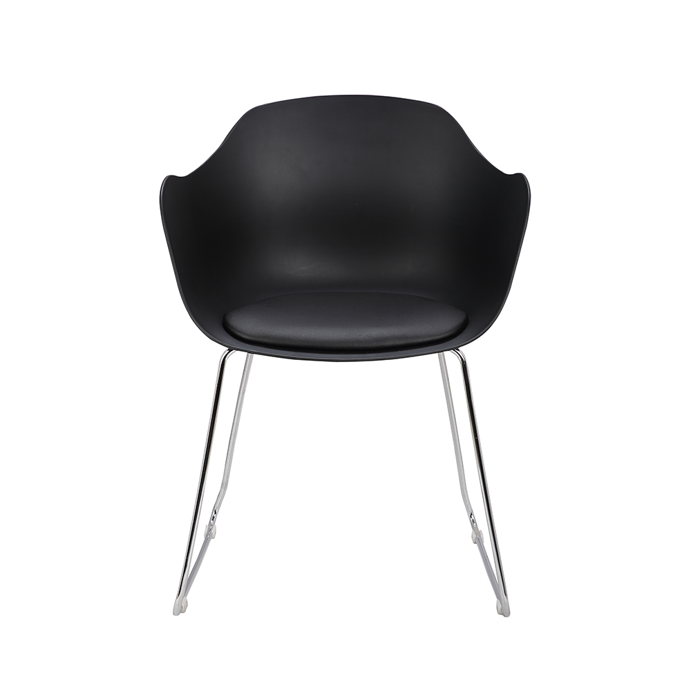ZY-9028 PU leather or fabric dining chair