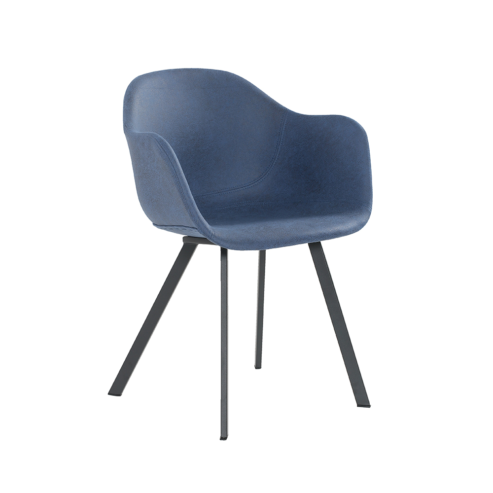 ZY-9028 PU leather or fabric dining chair
