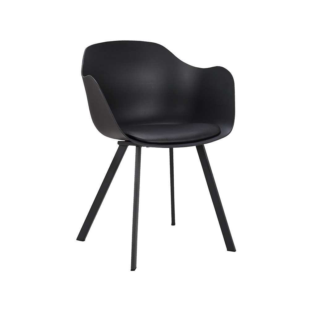 ZY-9028 PU leather or fabric dining chair