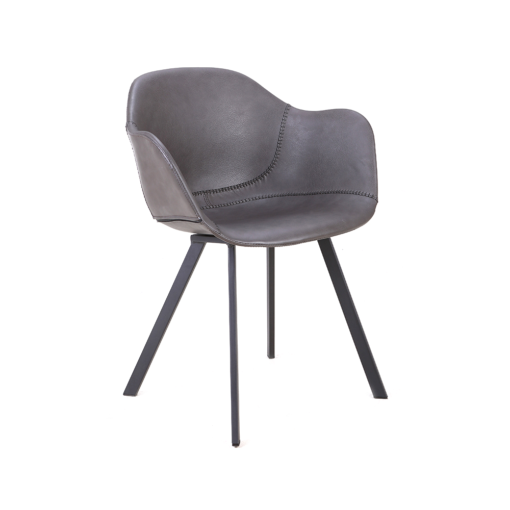 ZY-9028 PU leather or fabric dining chair