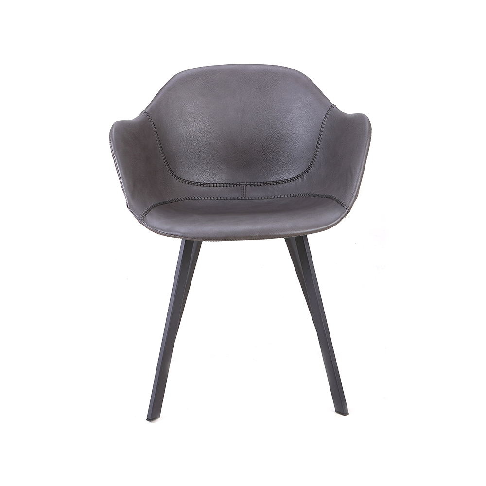 ZY-9028 PU leather or fabric dining chair