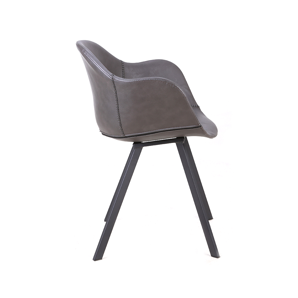 ZY-9028 PU leather or fabric dining chair