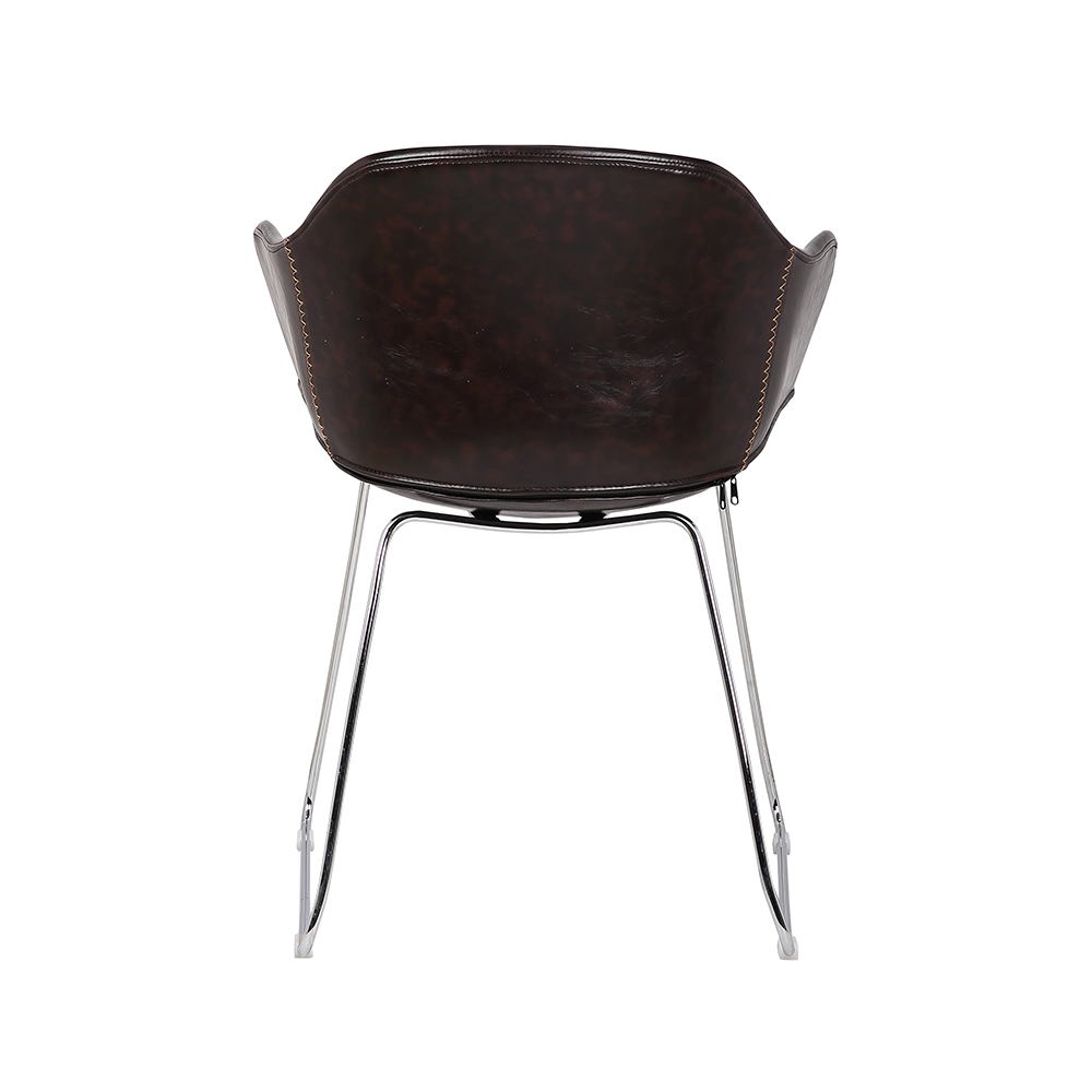 ZY-9028 PU leather or fabric dining chair