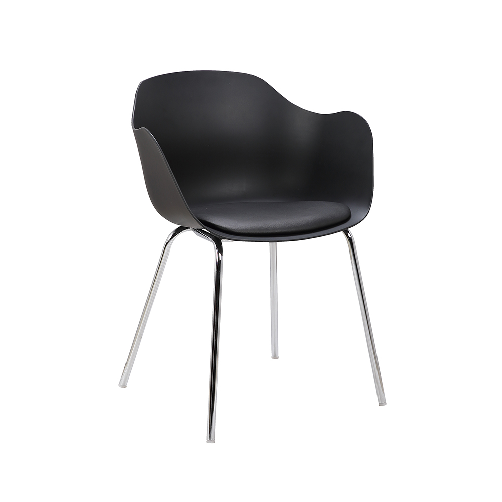 ZY-9028 PU leather or fabric dining chair