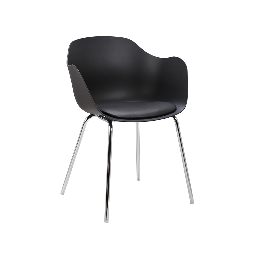 ZY-9028 PU leather or fabric dining chair