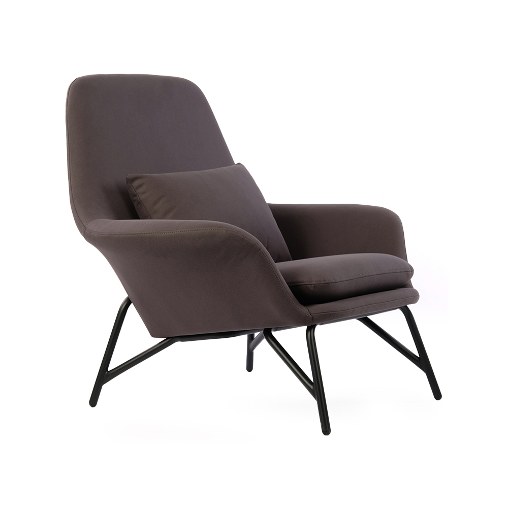 ZY-7081 Metal frame and plywood leisure chair