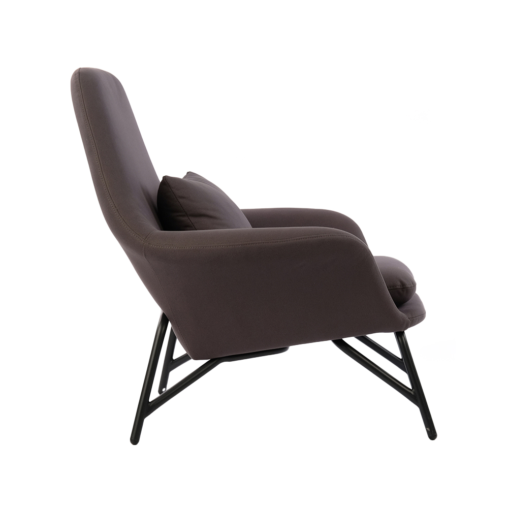 ZY-7081 Metal frame and plywood leisure chair