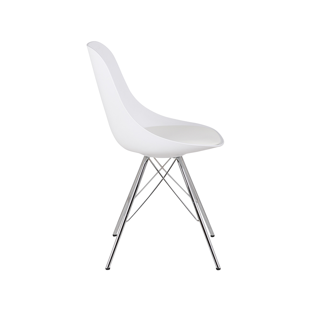 ZY-9019-1 470mm Seat Height PU Leather Dining Chair