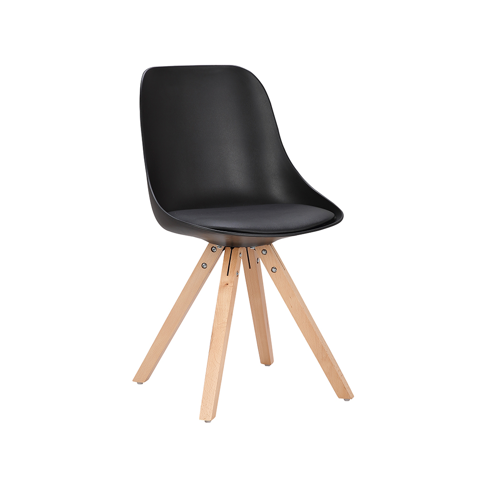 ZY-9019-1 470mm Seat Height PU Leather Dining Chair