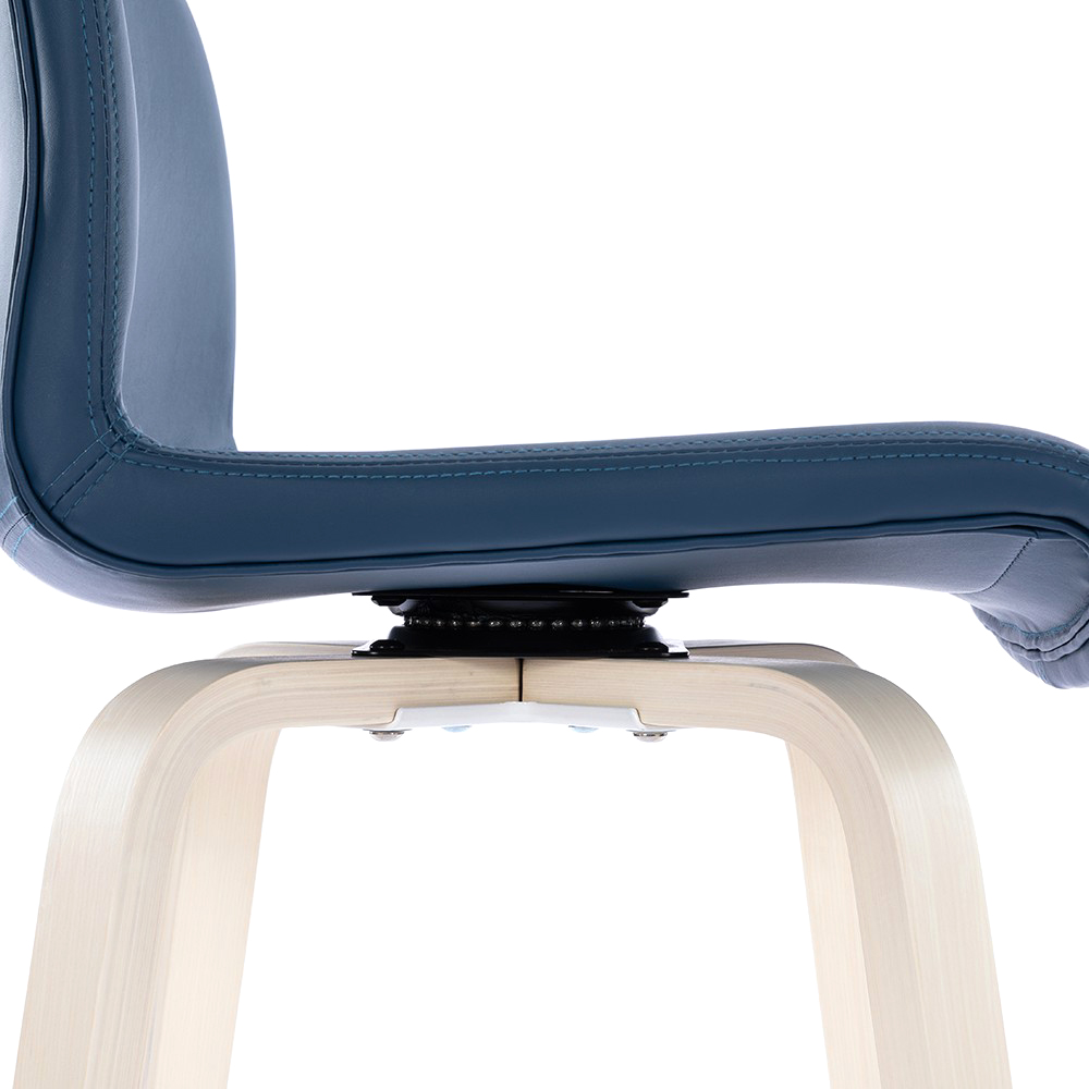 ZY-8087-1 Swivel Pallet Plywood Leg Bar Chair