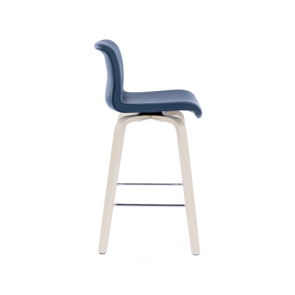 ZY-8087-1 Swivel Pallet Plywood Leg Bar Chair