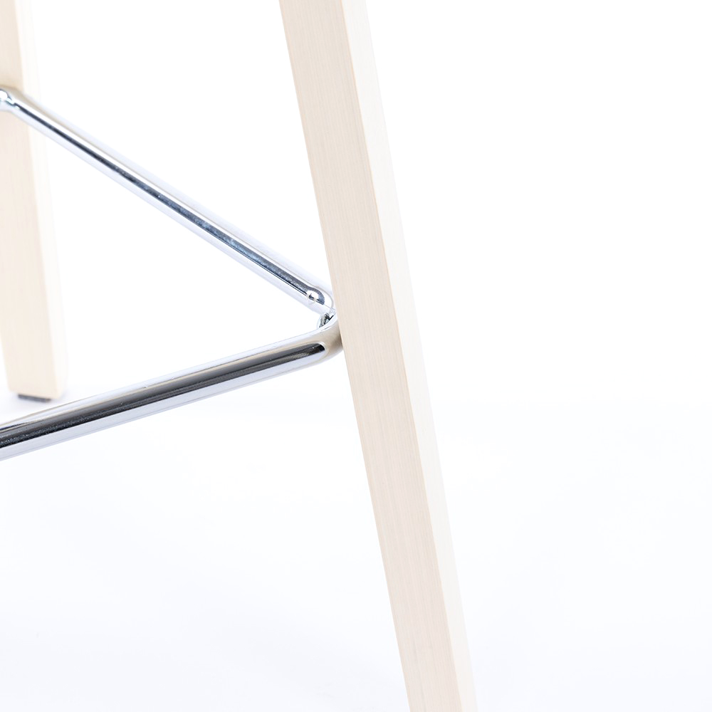 ZY-8087-1 Swivel Pallet Plywood Leg Bar Chair