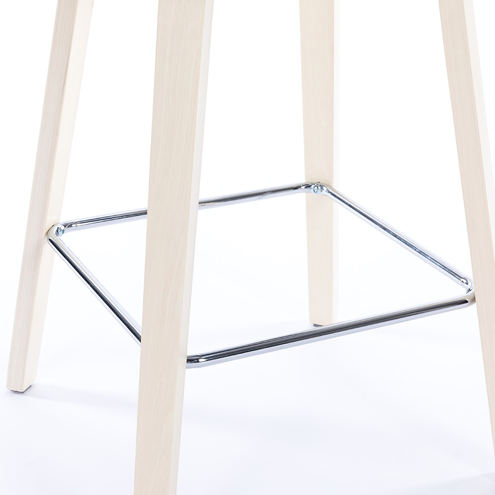 ZY-8087-1 Swivel Pallet Plywood Leg Bar Chair