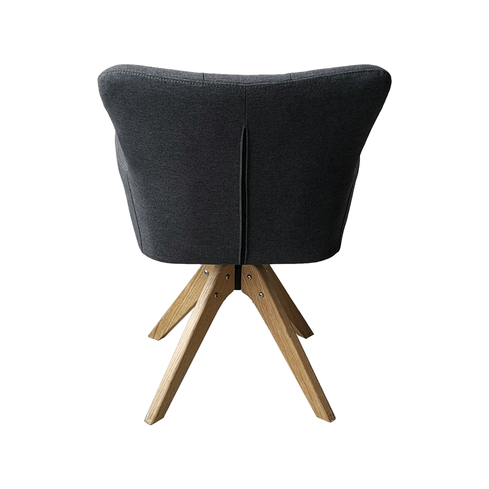 ZY-9071 Black Comfortable Armrest Design Leisure Chair