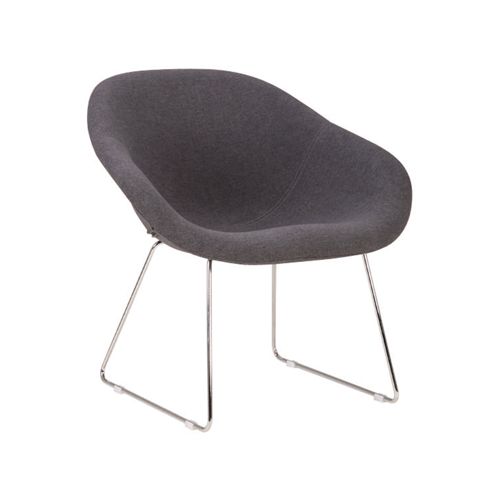 ZY-9068 Vintage Style Simple Leather Leisure Chair