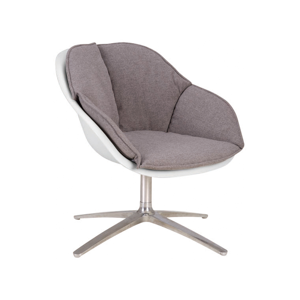 ZY-9068 Vintage Style Simple Leather Leisure Chair