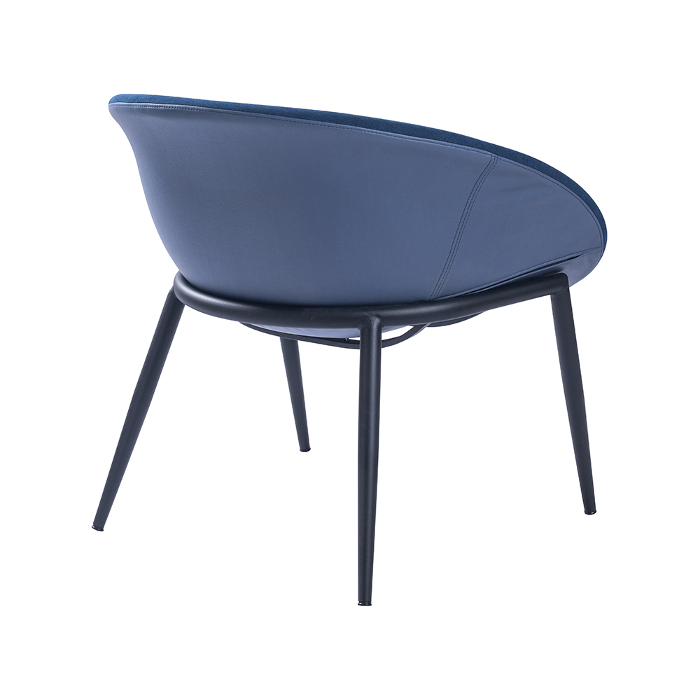 ZY-9068 Vintage Style Simple Leather Leisure Chair