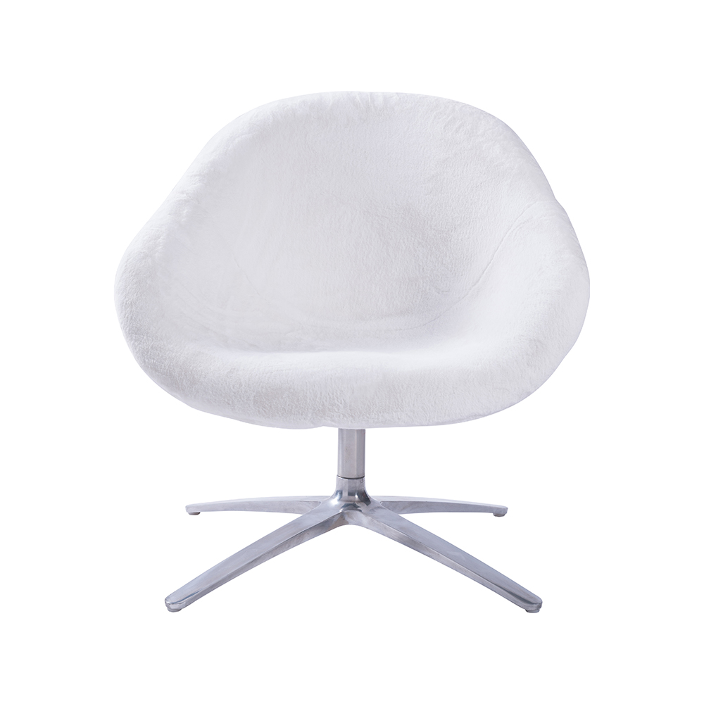 ZY-9068 Vintage Style Simple Leather Leisure Chair
