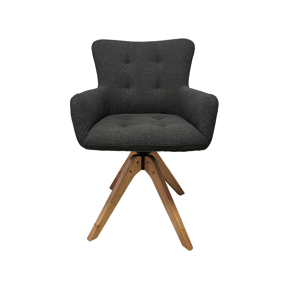 ZY-9071 Black Comfortable Armrest Design Leisure Chair