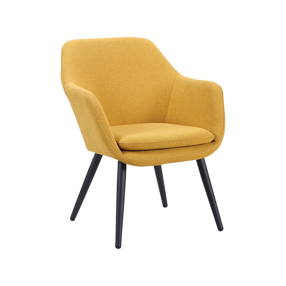 ZY-9070 Yellow Cushion Ergonomic Leisure Chair