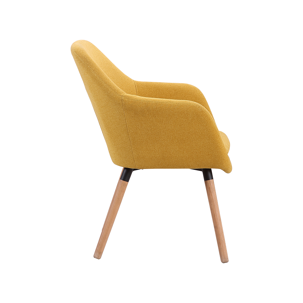 ZY-9070 Yellow Cushion Ergonomic Leisure Chair