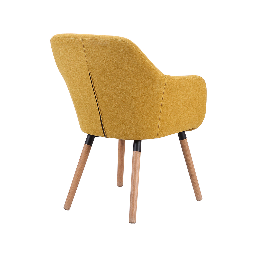 ZY-9070 Yellow Cushion Ergonomic Leisure Chair