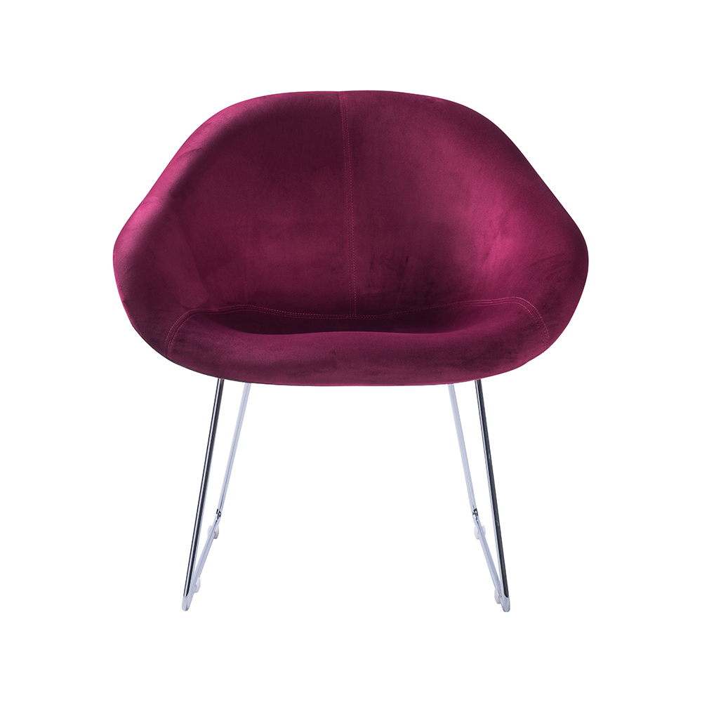 ZY-9068 Vintage Style Simple Leather Leisure Chair