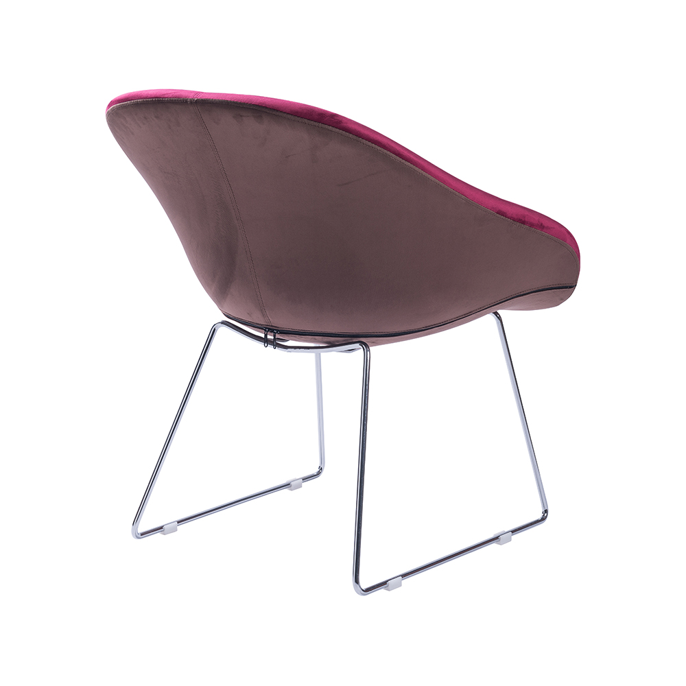 ZY-9068 Vintage Style Simple Leather Leisure Chair