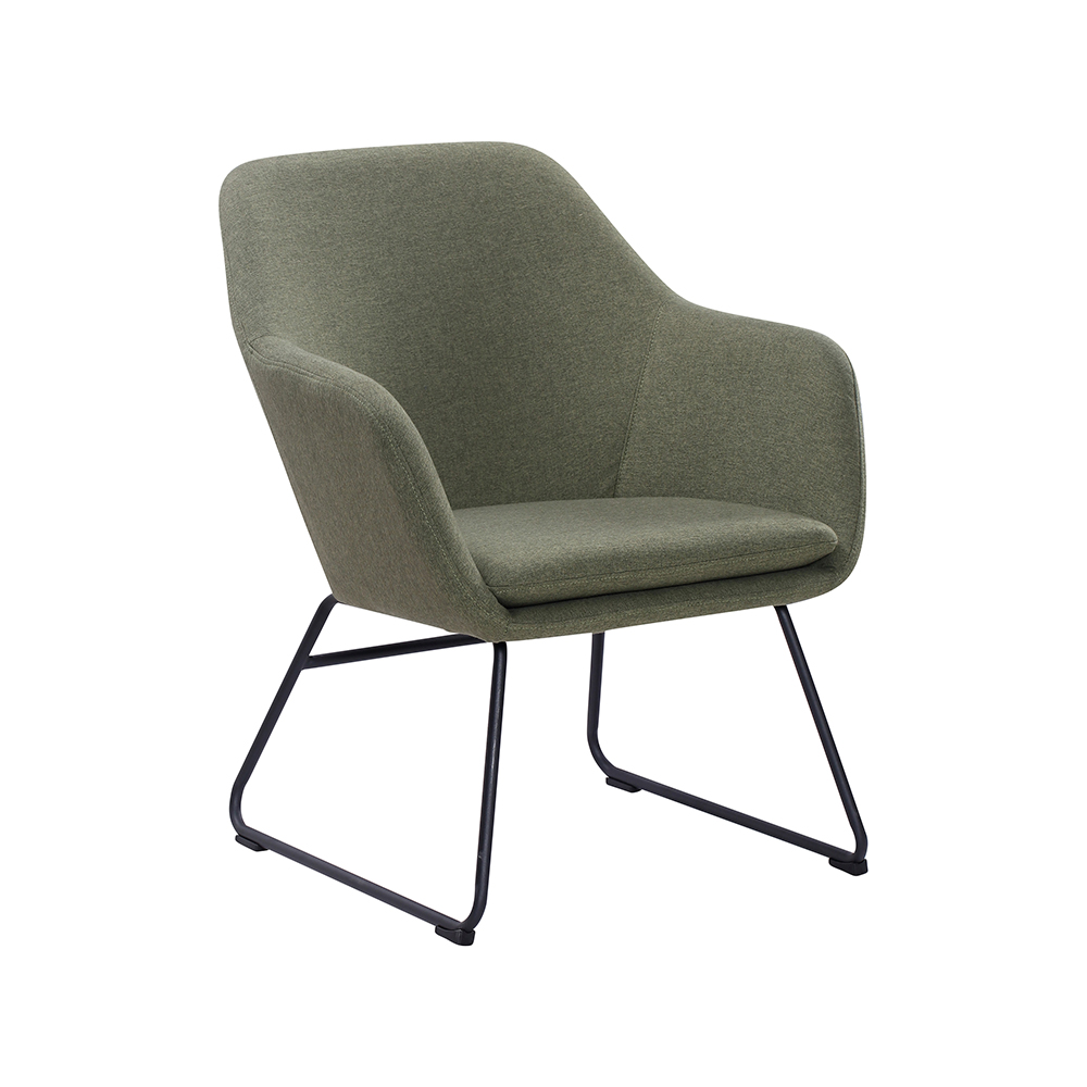 ZY-9070 Yellow Cushion Ergonomic Leisure Chair