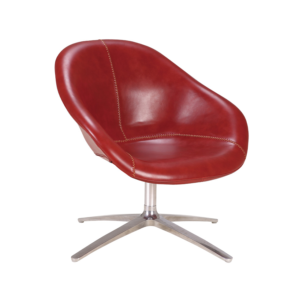 ZY-7068 Aluminium four paw base leisure chair