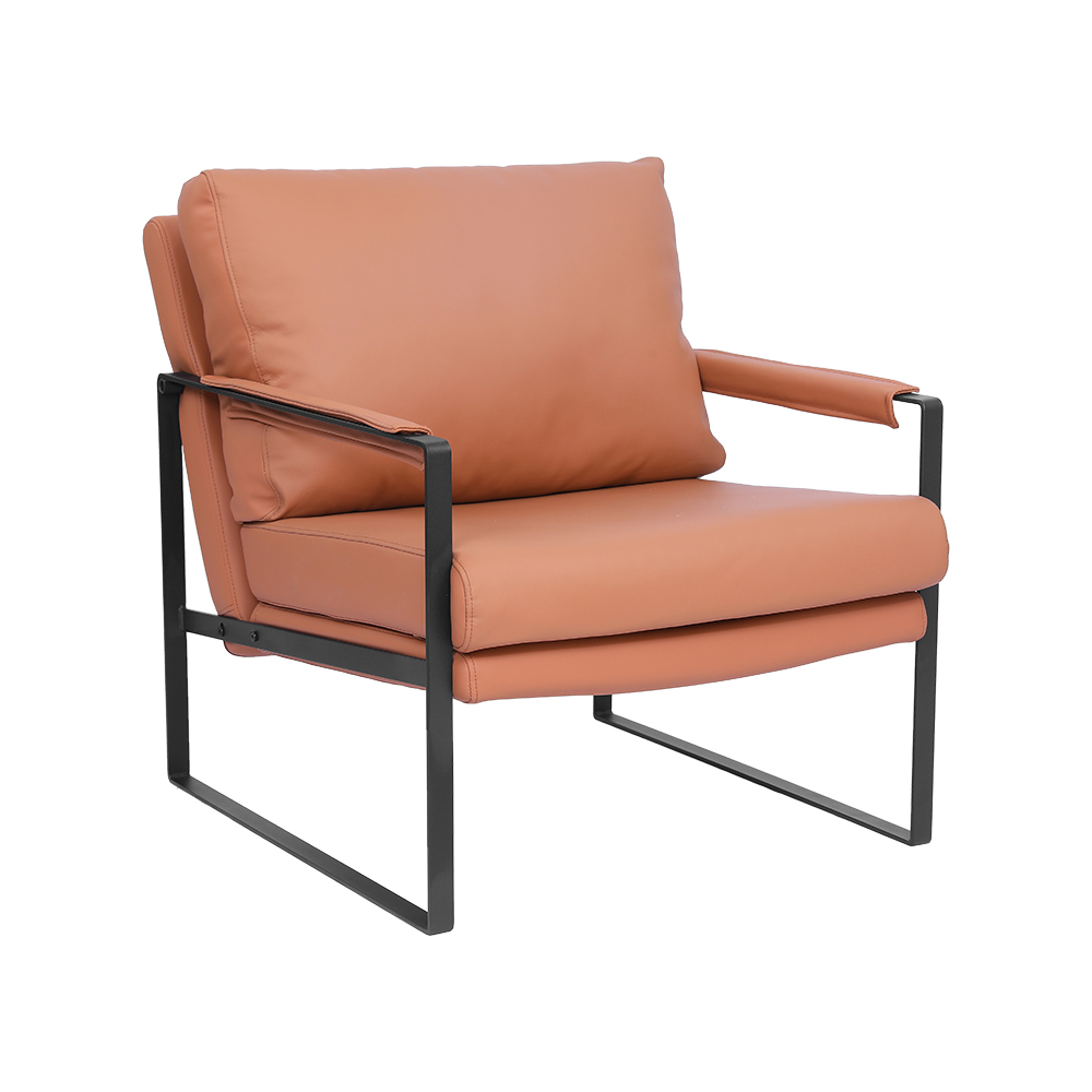 ZY-7146 metal board with fabric covered leisure chair