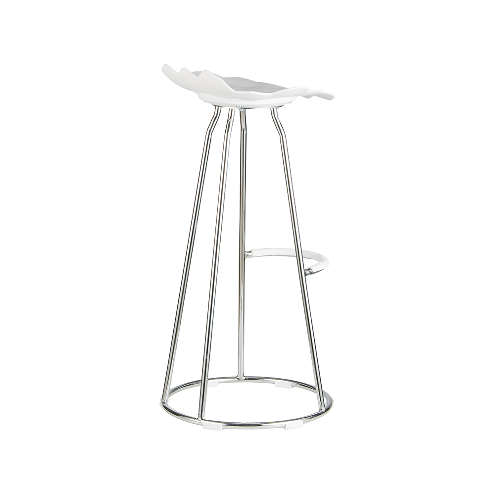 ZY-8011-1 Chrome Metal Leg Bar Chair