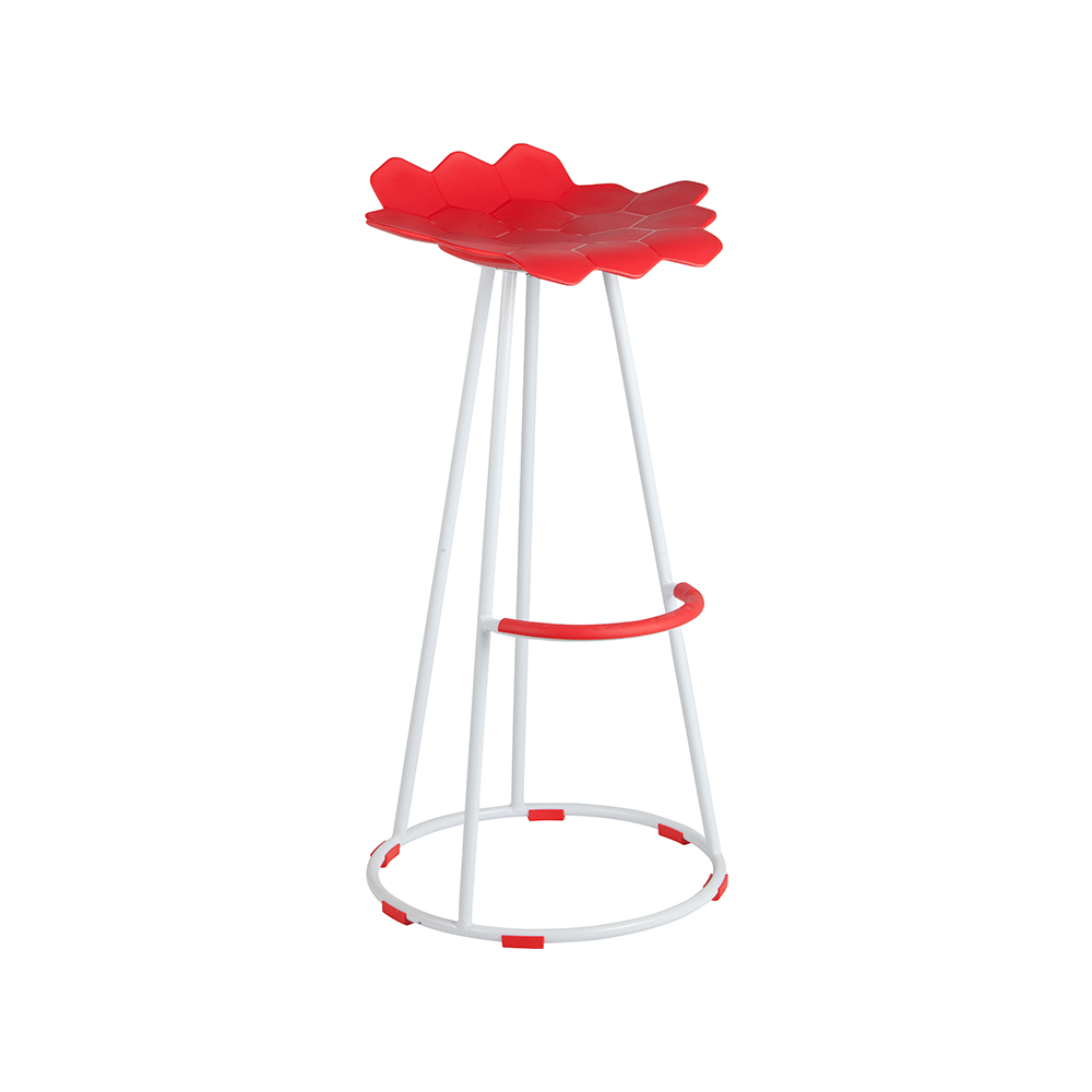 ZY-8011-1 Chrome Metal Leg Bar Chair
