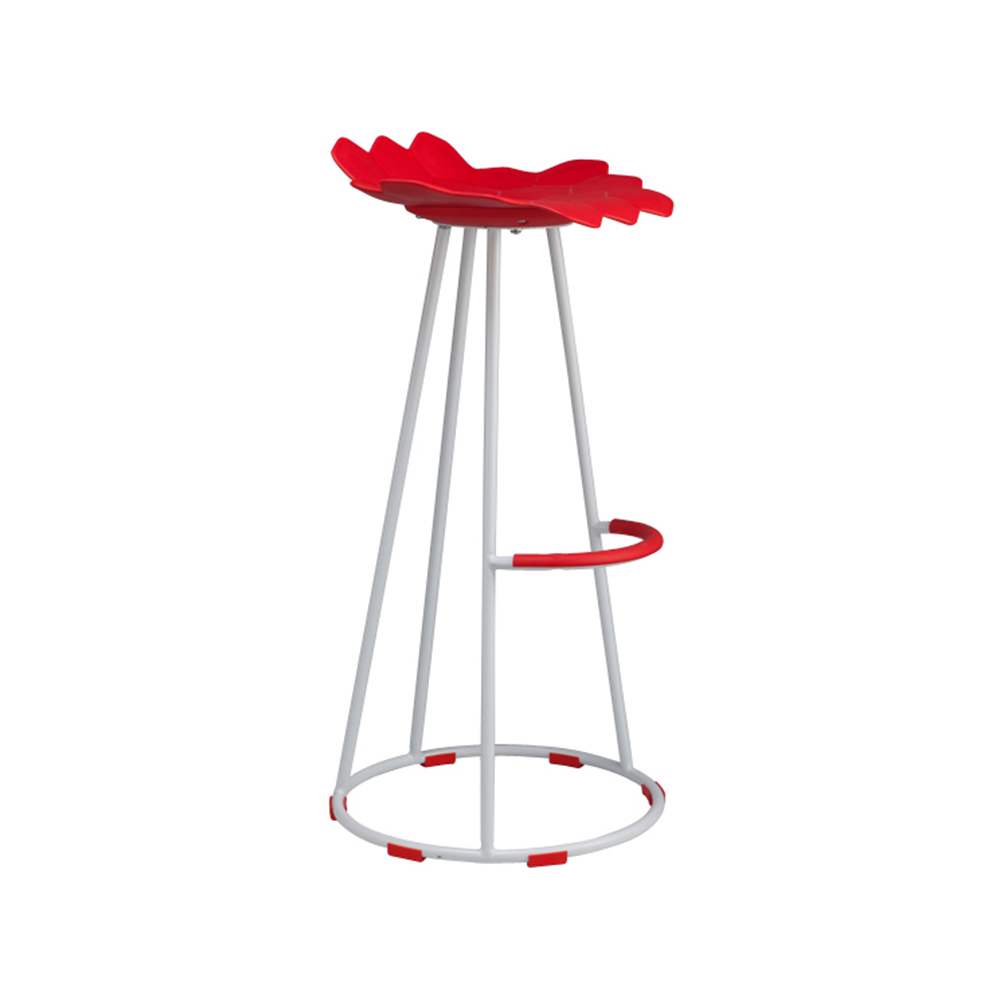 ZY-8011-1 Chrome Metal Leg Bar Chair