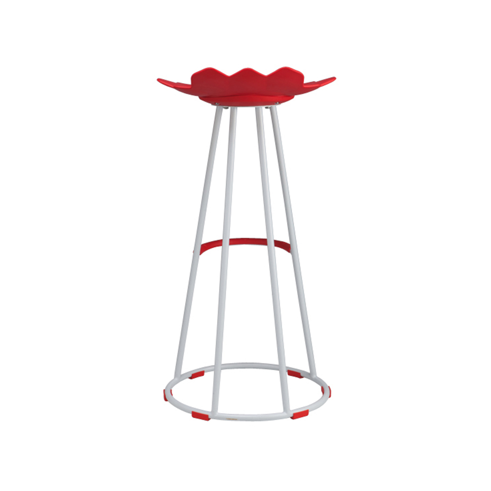 ZY-8011-1 Chrome Metal Leg Bar Chair