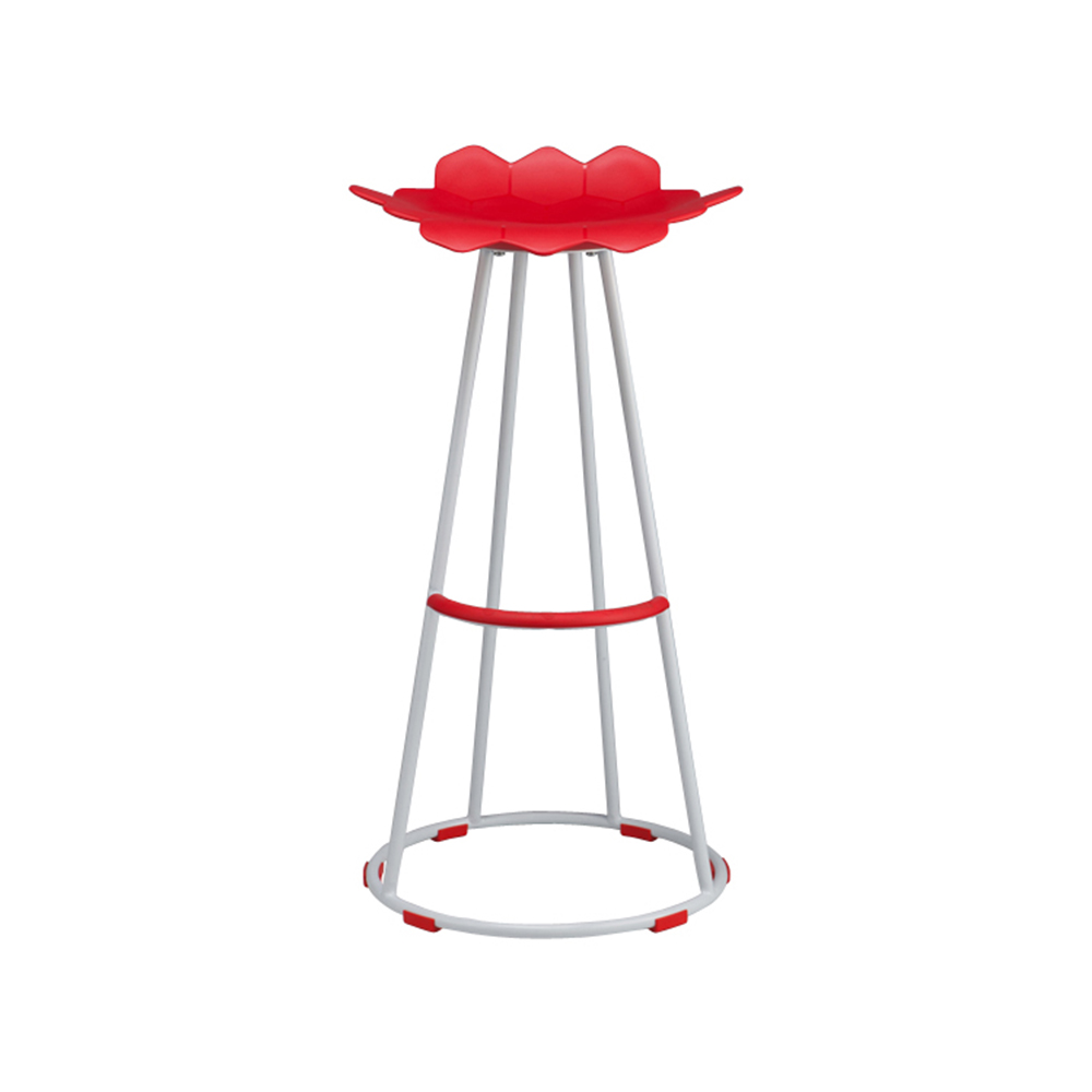 ZY-8011-1 Chrome Metal Leg Bar Chair