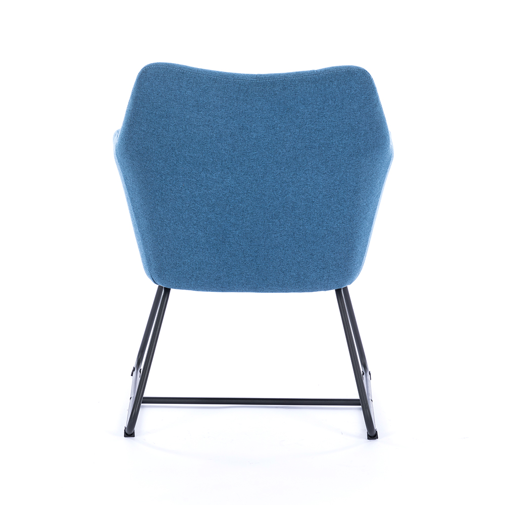 ZY-7129 Metal tube KD bracket legs dining chair